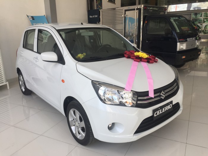Có sẵn 1 Suzuki Celerio màu trắng số sàn tại Suzuki Đại Việt