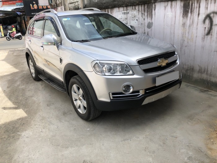Bán Captiva 2009 LT màu bạc số sàn xe gia đình đi đẹp