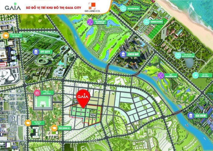 Bán nhanh khu đô thị Gaia City tam giác vàng của Nam Đà Nẵng