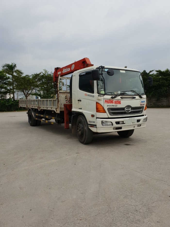 BAN HINO FG ĐỜI 2014 GẮN CẨU 5 TẤN THÙNG 7,8m