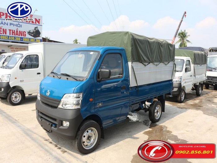 Xe tải nhỏ nhập khẩu tải trọng 710kg, 80tr giao xe.