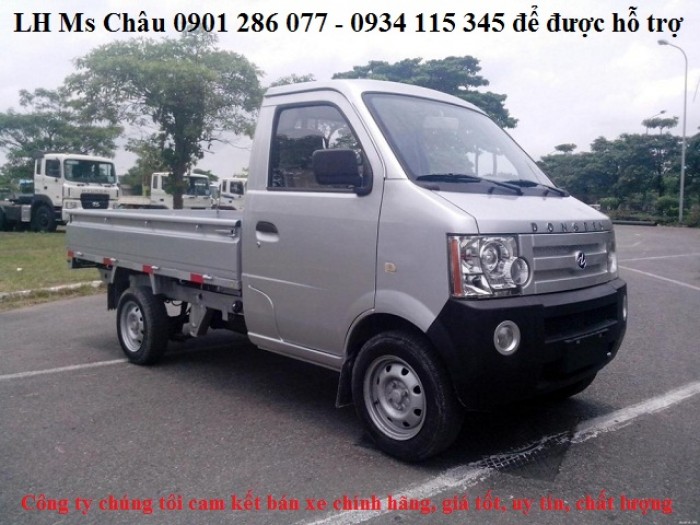 Xe tải Dongben thùng lửng - thùng bạt - thùng kín 870kg | hỗ trợ mua trả góp