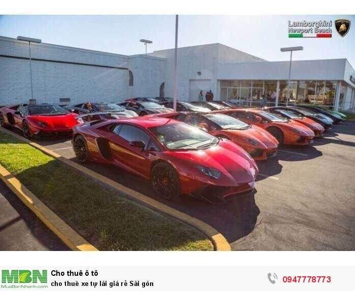 Cho thuê xe tự lái giá rẻ Sài gòn