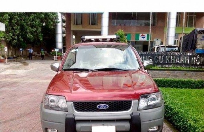 Bán xe Ford Escape XLT 2006 tự động màu đỏ