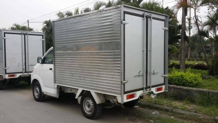 Xe Tải Suzuki 750 kg thùng kín  2018