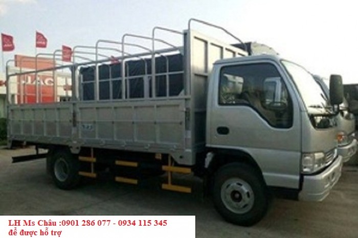 Bán xe tải Jac 4.95 tấn/ 4 tấn 95 / 5 tấn thùng mui bạt / giá cực sốc / chỉ có trong tháng 10