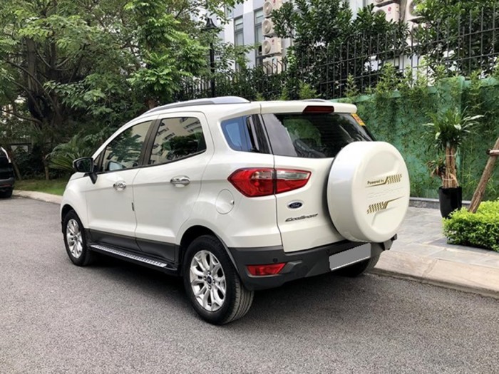 Bán Ford EcoSport 2014 titatium trắng thể thao đầy cá tính