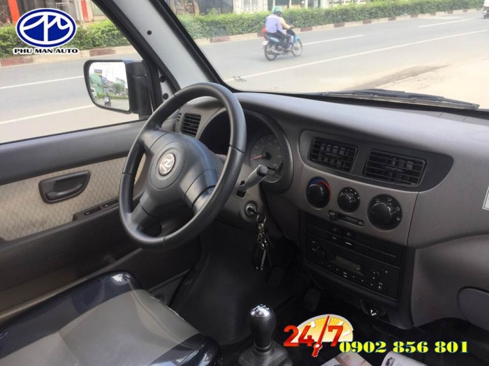 Giá xe tải DongBen 870kg, đời mới trợ lực tay lái.