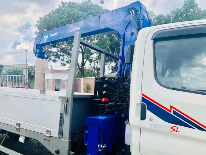 Hyundai Hd120Sl Gắn Cẩu Tadano Hoặc Unic  (Chuẩn Không Cần Chỉnh )
