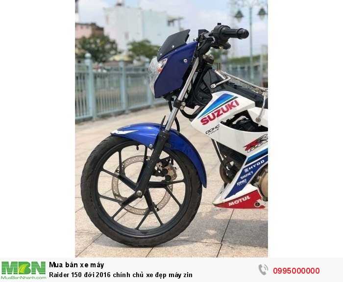 Raider 150 đời 2016 chính chủ xe đẹp máy zin