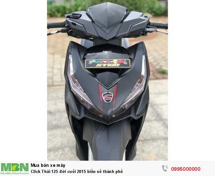 Click Thái 125 đời cuối 2015 biển số thành phố