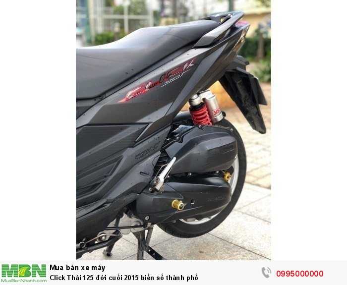 Click Thái 125 đời cuối 2015 biển số thành phố