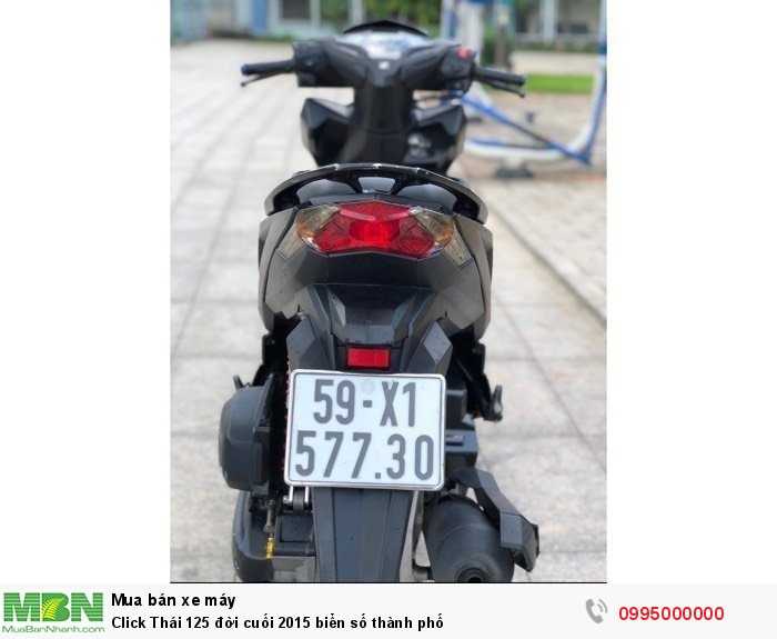 Click Thái 125 đời cuối 2015 biển số thành phố