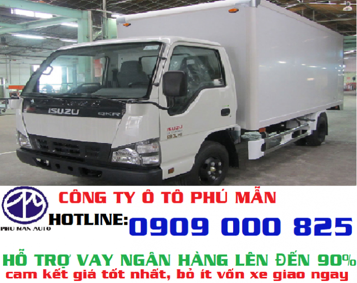 Xe tải isuzu 1.9 tấn thùng dài 4m5- isuzu 2T- Giá xe tải isuzu