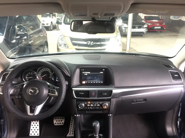 Bán Mazda Cx5 2.0AT 2017, màu xanh đá, đúng chất xe lướt, biển TP, giá TL, hổ trợ góp