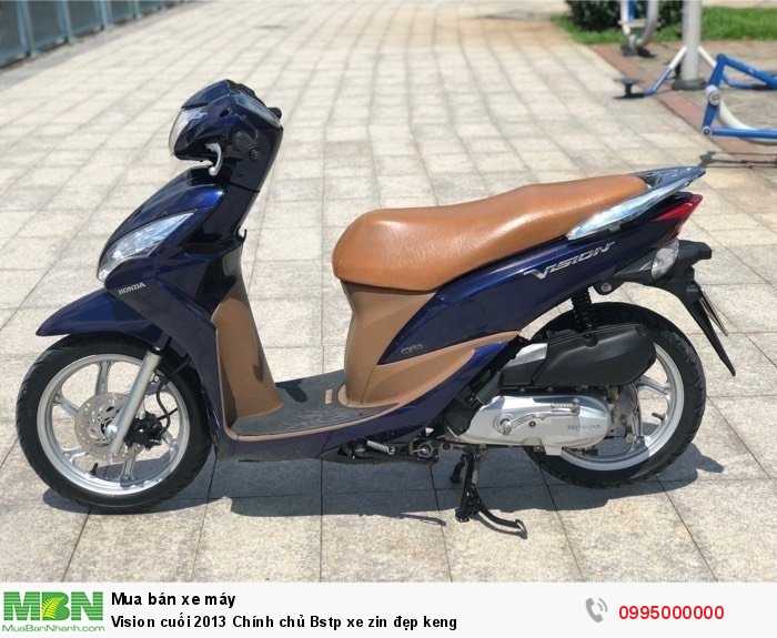 Vision cuối 2013 Chính chủ Bstp xe zin đẹp keng