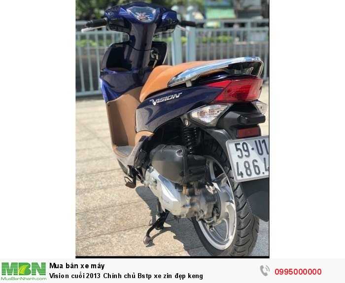 Vision cuối 2013 Chính chủ Bstp xe zin đẹp keng