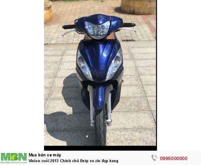 Vision cuối 2013 Chính chủ Bstp xe zin đẹp keng