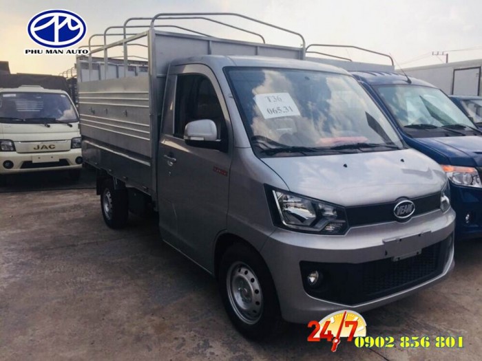 Giá xe tải Veam 990kg thùng hàng dài 2 mét 6, nhập khẩu.