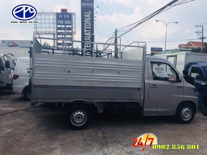 Giá xe tải Veam 990kg thùng hàng dài 2 mét 6, nhập khẩu.