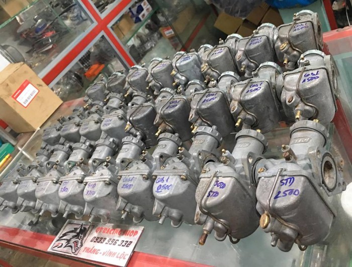 BXC 125 Zin - SYIC - Keihin - Trái Ga 22 có sẵn tại Shop QT Racing