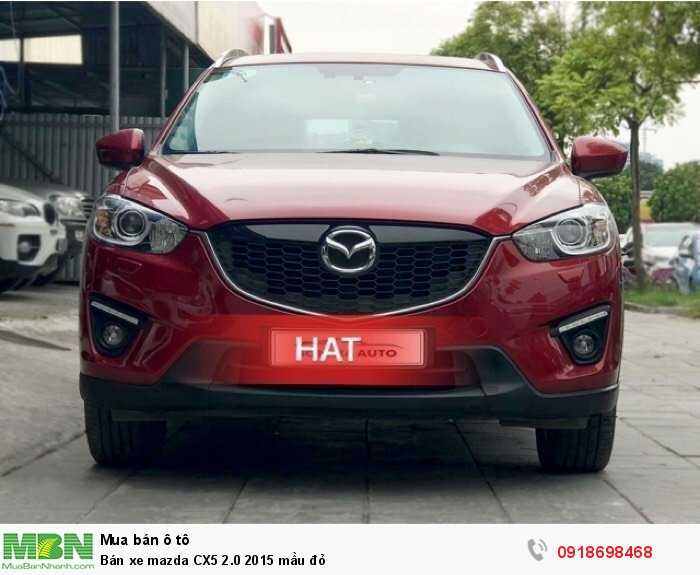 Bán xe mazda CX5 2.0 2015 mầu đỏ