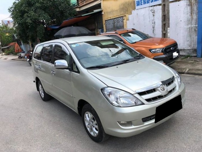 Đổi đời bán Innova 2008 số sàn màu bạc một chủ nguyên zin