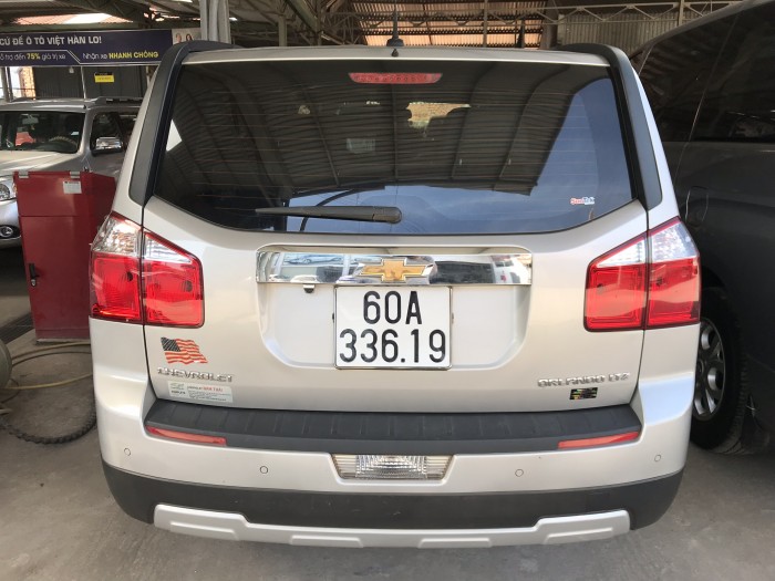 Bán Chevrolet Orlando LTZ màu bạc số tự động sản xuất 2014 lăn bánh 2015 gốc Sài Gòn đi 38000km