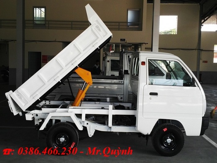 Bán Xe Tải Ben Suzuki 500kg - Hỗ Trợ Vay Vốn -TaỊ Kiên Giang