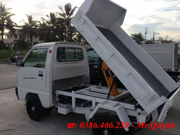 Bán Xe Tải Ben Suzuki 500kg - Hỗ Trợ Vay Vốn -TaỊ Kiên Giang