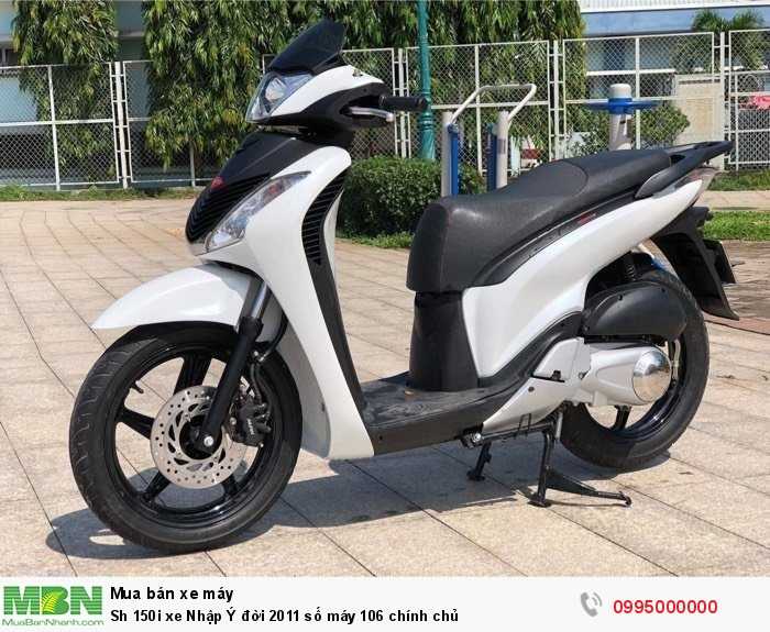 Sh 150i xe Nhập Ý đời 2011 số máy 106 chính chủ