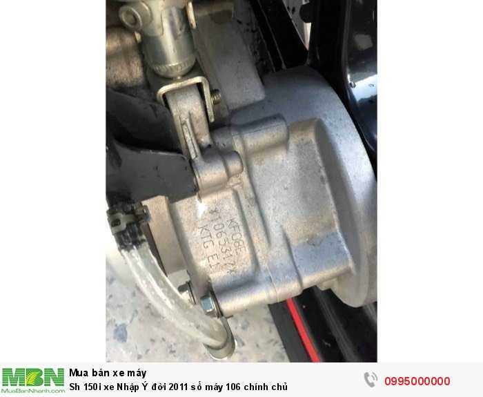 Sh 150i xe Nhập Ý đời 2011 số máy 106 chính chủ