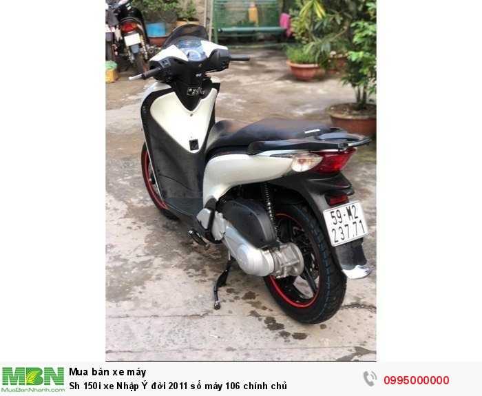 Sh 150i xe Nhập Ý đời 2011 số máy 106 chính chủ