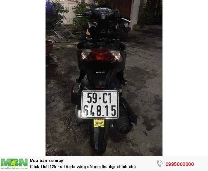 Click Thái 125 Full Vario vàng cát xe siêu đẹp chính chủ
