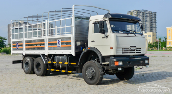 Kamaz tải thùng máy khỏe thùng dài