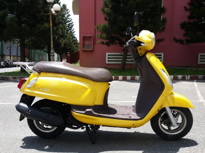 SYM Fiddle II 125 Vàng Gold Giống Vespa Tuyệt Đẹp