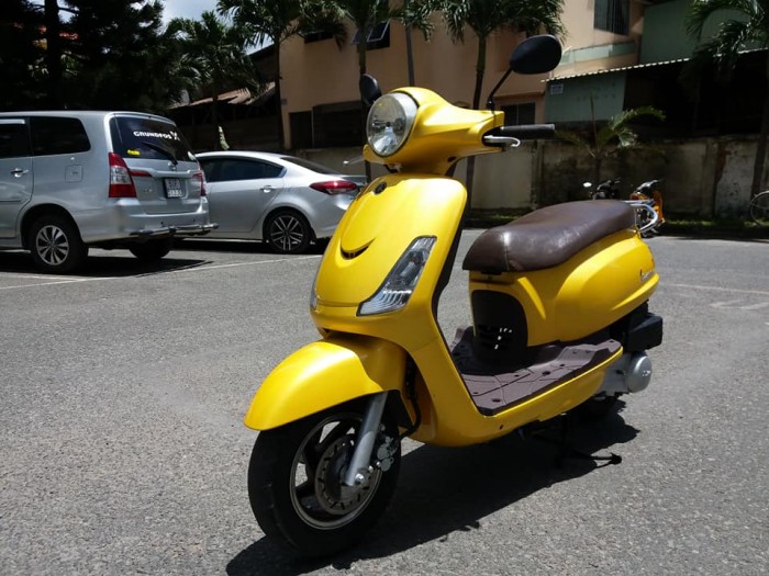 SYM Fiddle II 125 Vàng Gold Giống Vespa Tuyệt Đẹp