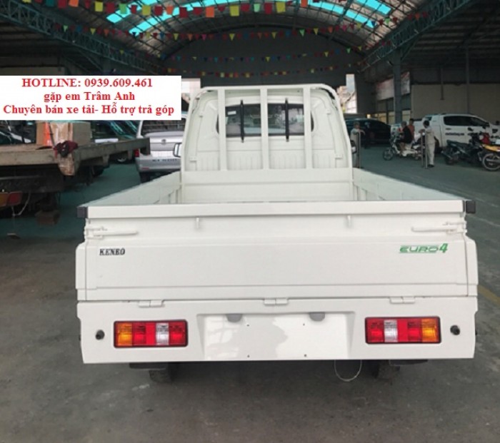 Xe tải Kenbo 990kg Thùng lững – bạt – kín 2018 l hỗ trợ trả góp