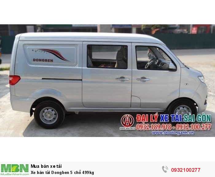 Xe bán tải Dongben 5 chỗ 499kg