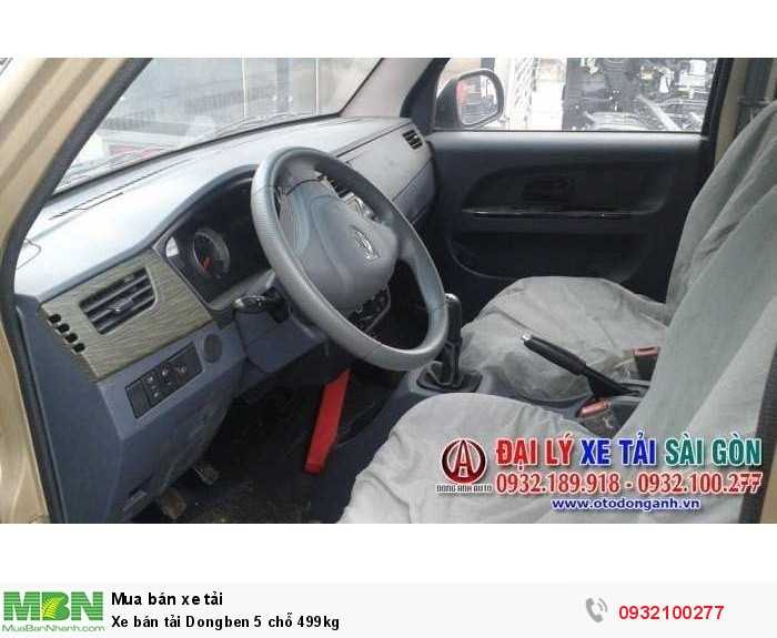 Xe bán tải Dongben 5 chỗ 499kg