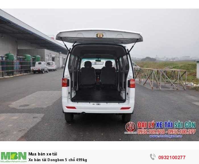 Xe bán tải Dongben 5 chỗ 499kg