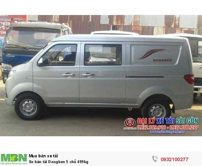 Xe bán tải Dongben 5 chỗ 499kg
