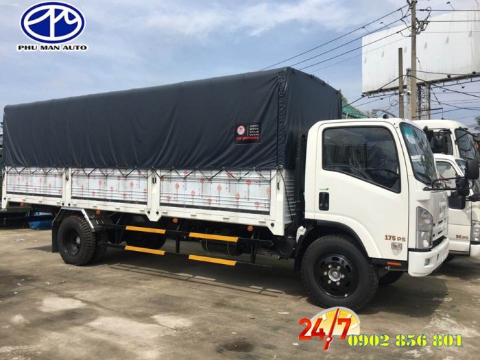 Đánh giá xe tải Isuzu 8 tấn, đặc điểm loại xe tải 8 tấn/ thùng dài 7 mét.