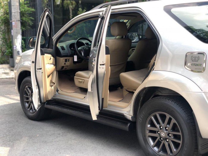 Cần tiền cần bán xe Fortuner, số tự động, máy xăng, sx.2015, màu bạc