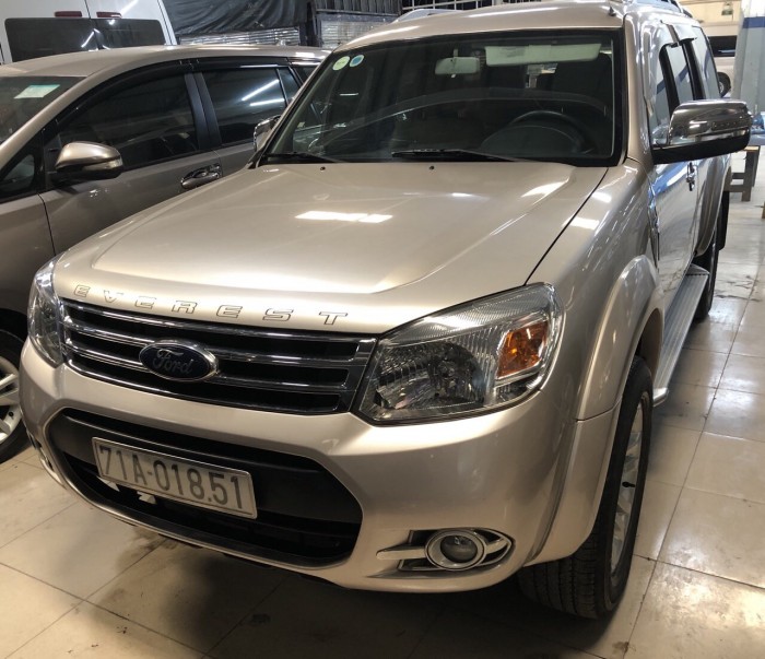 Bán Ford Everest 01 cầu sx 2k15 ghi vàng biển tỉnh
