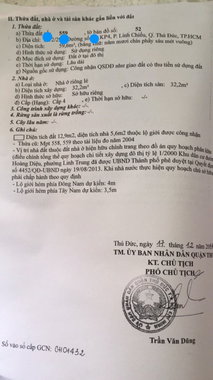 Bán nhà mới 2 MT Đs 10 - P. Linh Chiểu