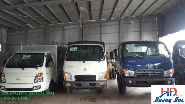 Xe tải Hyundai H150 1,5T nhập nguyên cục