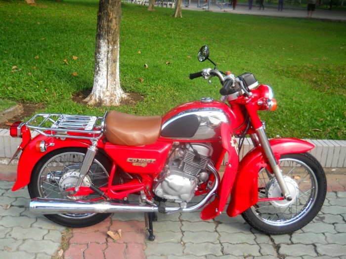 Bán Xe CD125 Benly Màu Đỏ - bửng Đỏ 1997 Hàng Hiếm Giá 59tr