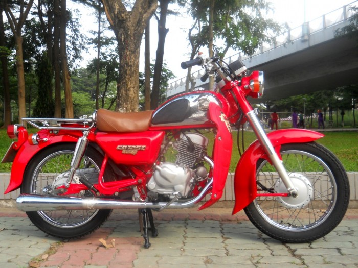 Bán Xe CD125 Benly Màu Đỏ - bửng Đỏ 1997 Hàng Hiếm Giá 59tr
