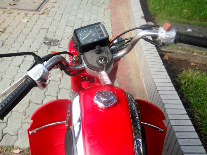 Bán Xe CD125 Benly Màu Đỏ - bửng Đỏ 1997 Hàng Hiếm Giá 59tr